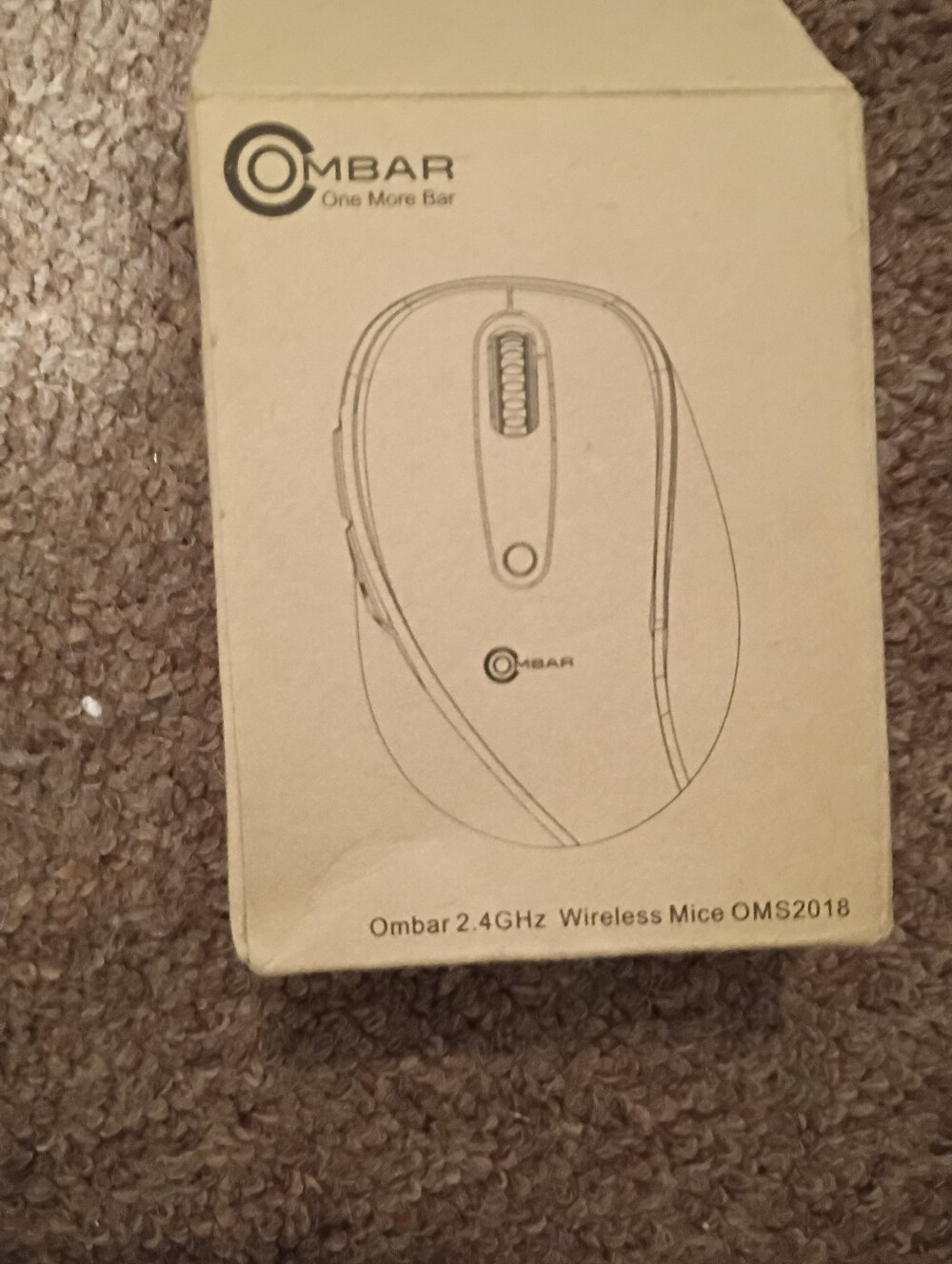 Omar Wireless Mouse For Mac Book New Black